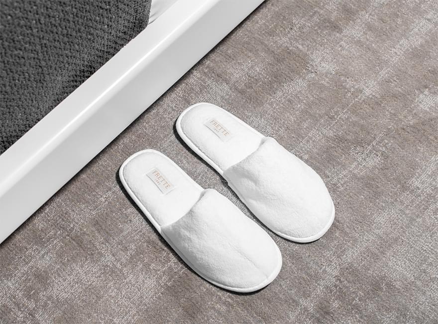 luxury spa slippers