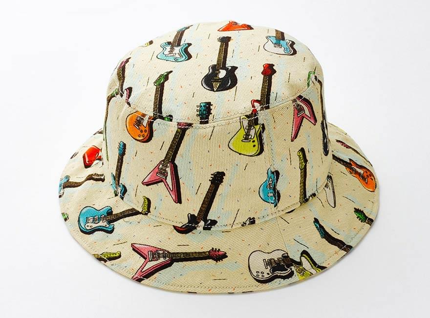 Jeremy Scott Cream Guitar Hat