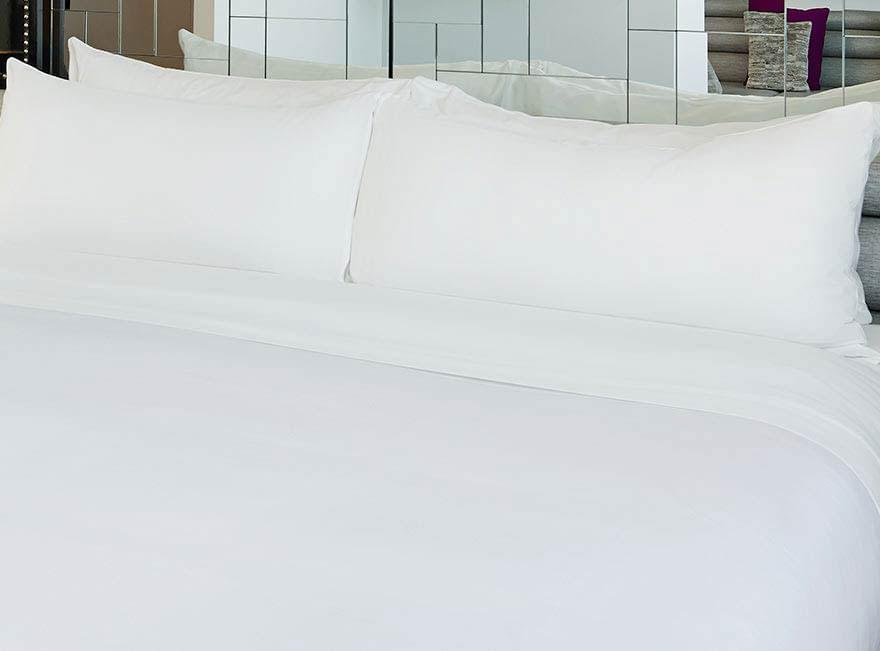 Solid White Bedding Set Luxury, Luxury White Bedding Set