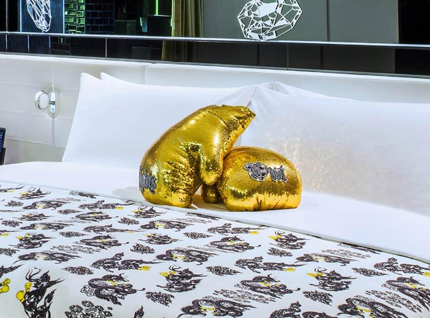 W Bangkok Gold Pillow